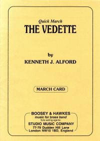 Vedette Alford Brass Band Score & Parts Set Sheet Music Songbook