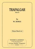 Trafalgar March Zehle Brass Band Set (cards) Sheet Music Songbook