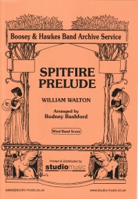Walton Spitfire Prelude Piano Conductor Score Sheet Music Songbook