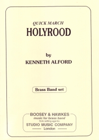 Alford Holyrood (march Card Set) Brass Band Sheet Music Songbook