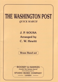Sousa Washington Post Brass Band Set Sheet Music Songbook