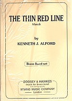 Alford The Thin Red Line Brass Band March Card Set Sheet Music Songbook