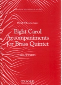Willcocks 8 Carol Accompaniments For Brass Quint Sheet Music Songbook