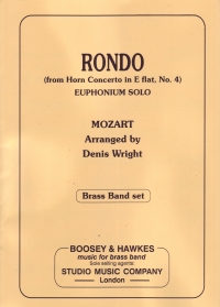 Mozart Rondo (horn Concerto Eb) No 4 K495 Sheet Music Songbook