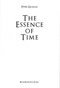 Graham The Essence Of Time Brass Band Score Sheet Music Songbook