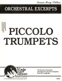 Orchestral Excerpts For Piccolo Trumpets (ferry) Sheet Music Songbook