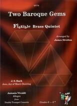 Two Baroque Gems Stretton Flexible Brass Quintet Sheet Music Songbook