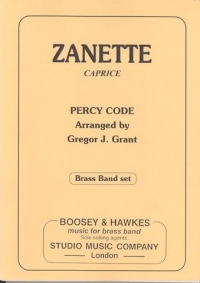 Code Zanette Brass Band Score & Parts Sheet Music Songbook