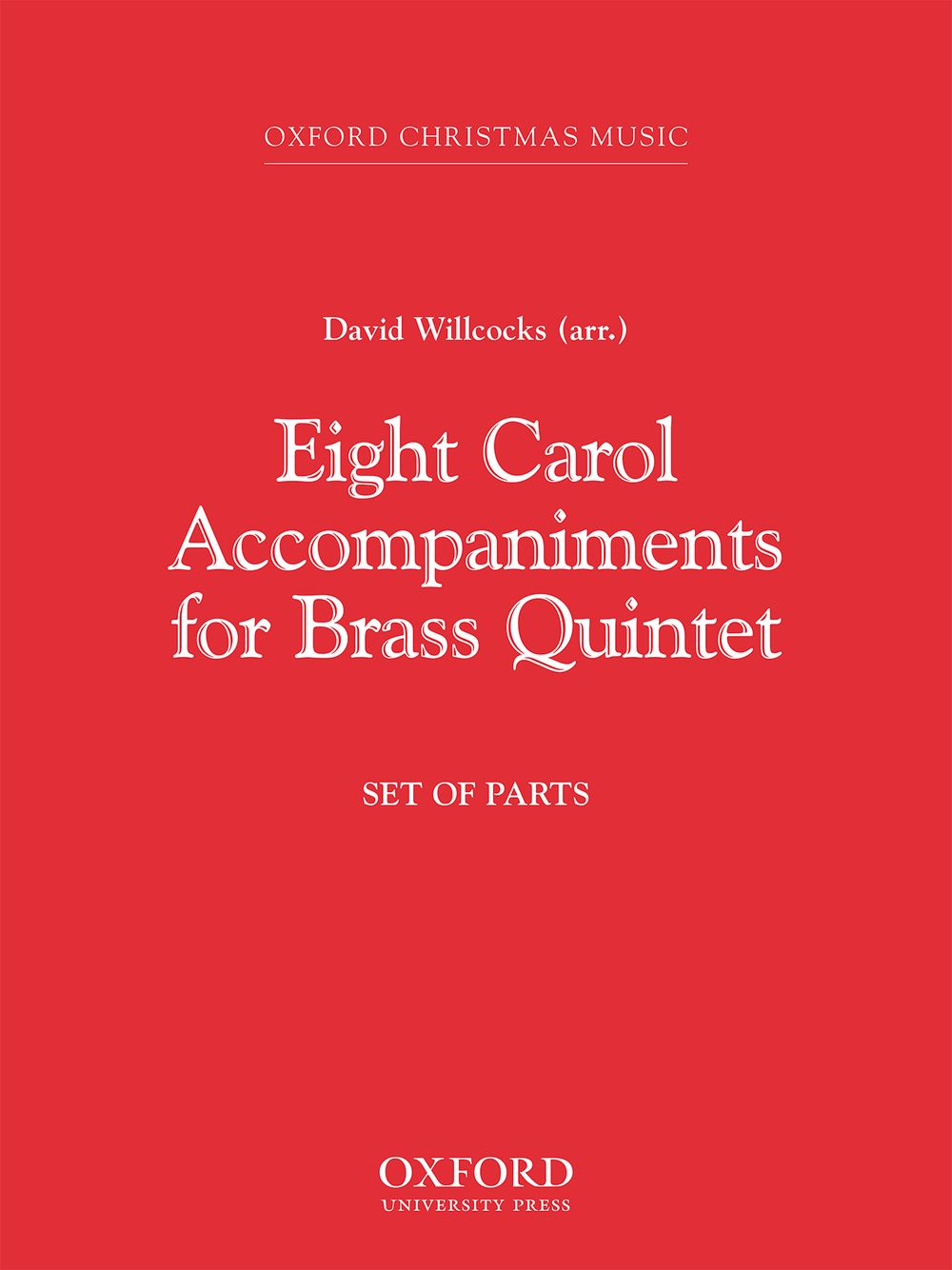 Willcocks Eight Carols For Brass Quintet Sheet Music Songbook