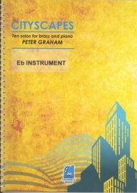 Graham Cityscapes Eb Soloist & Piano Sheet Music Songbook