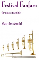 Arnold Festival Fanfare Brass Ensemble Sheet Music Songbook
