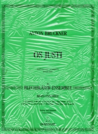 Bruckner Os Justi 3 Tpts, 2 Hns, 3 Trms, Tuba & Eu Sheet Music Songbook