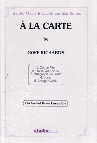 Goff A La Carte   Brass Ensemble Sheet Music Songbook