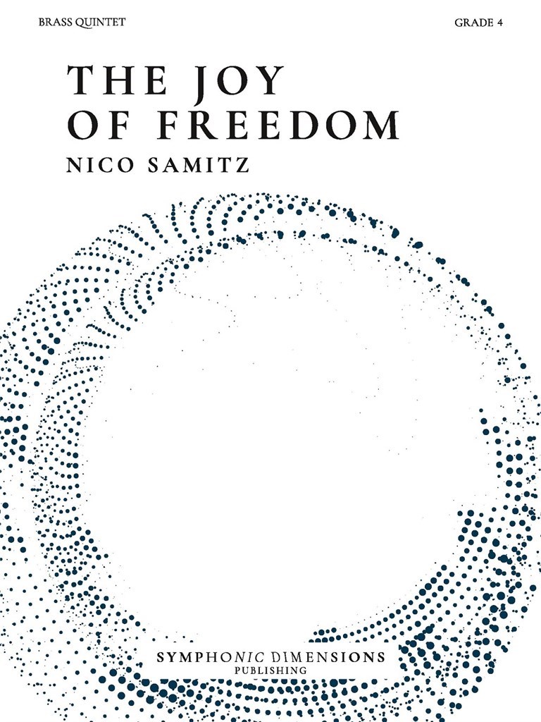 Samitz The Joy Of Freedom Brass Quintet Sc & Parts Sheet Music Songbook
