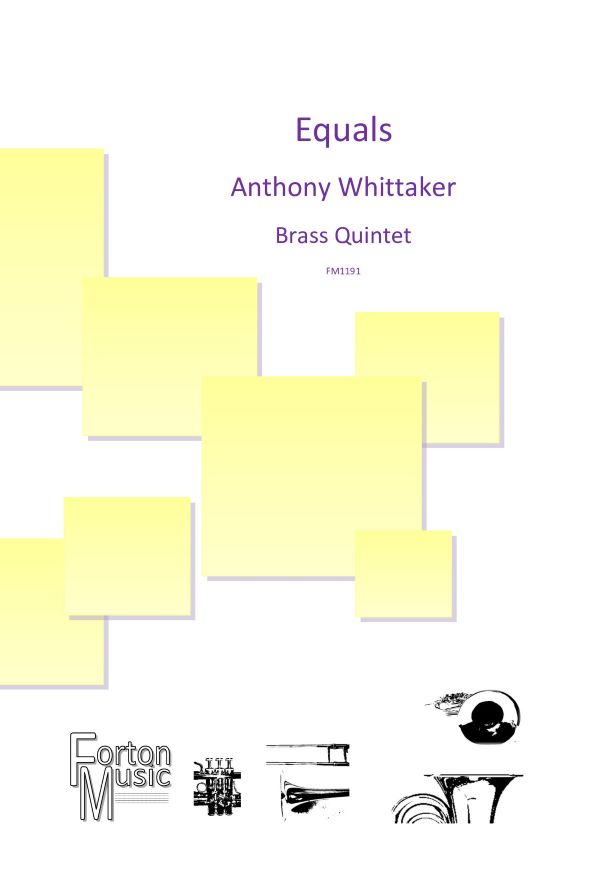 Whittaker Equals Brass Quintet Score & Parts Sheet Music Songbook
