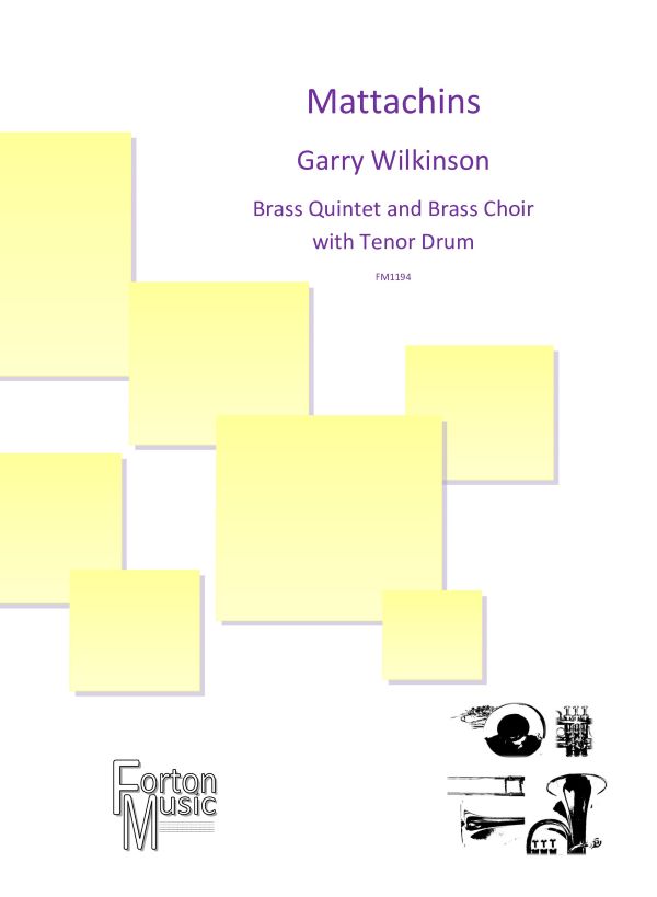 Wilkinson Mattachins Brass Ensemble Score & Parts Sheet Music Songbook