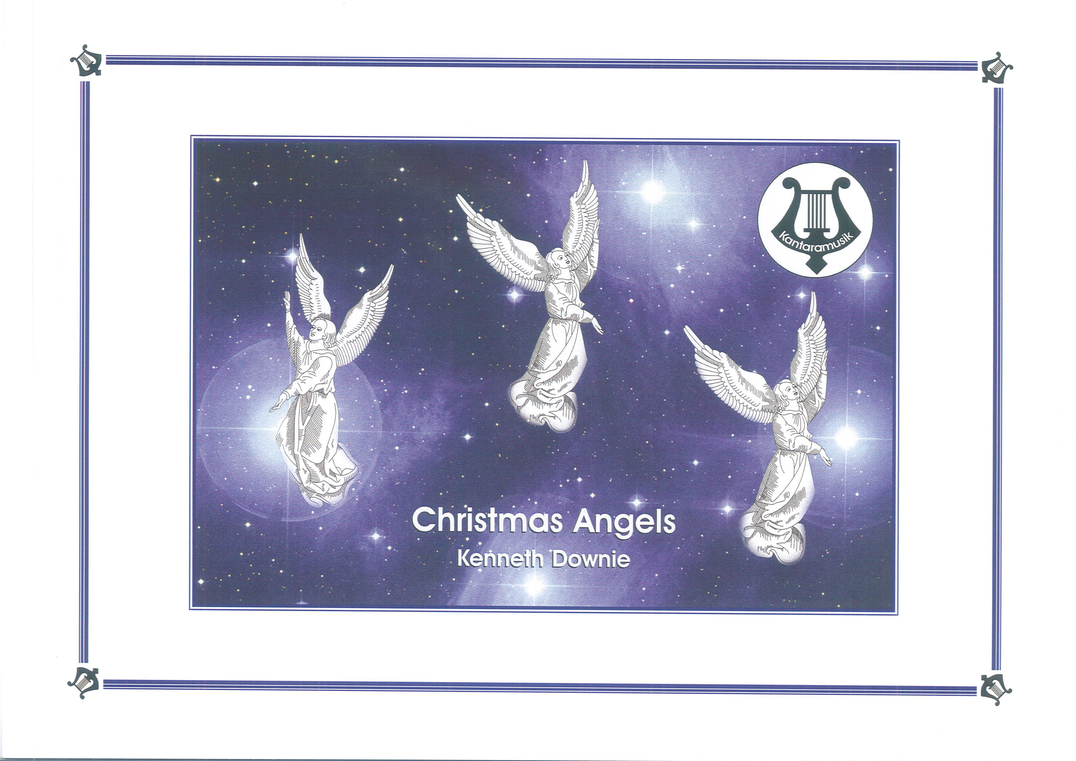 Downie Christmas Angels Brass Band Score & Parts Sheet Music Songbook