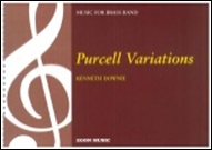 Downie Purcell Variations Brass Band Score & Parts Sheet Music Songbook