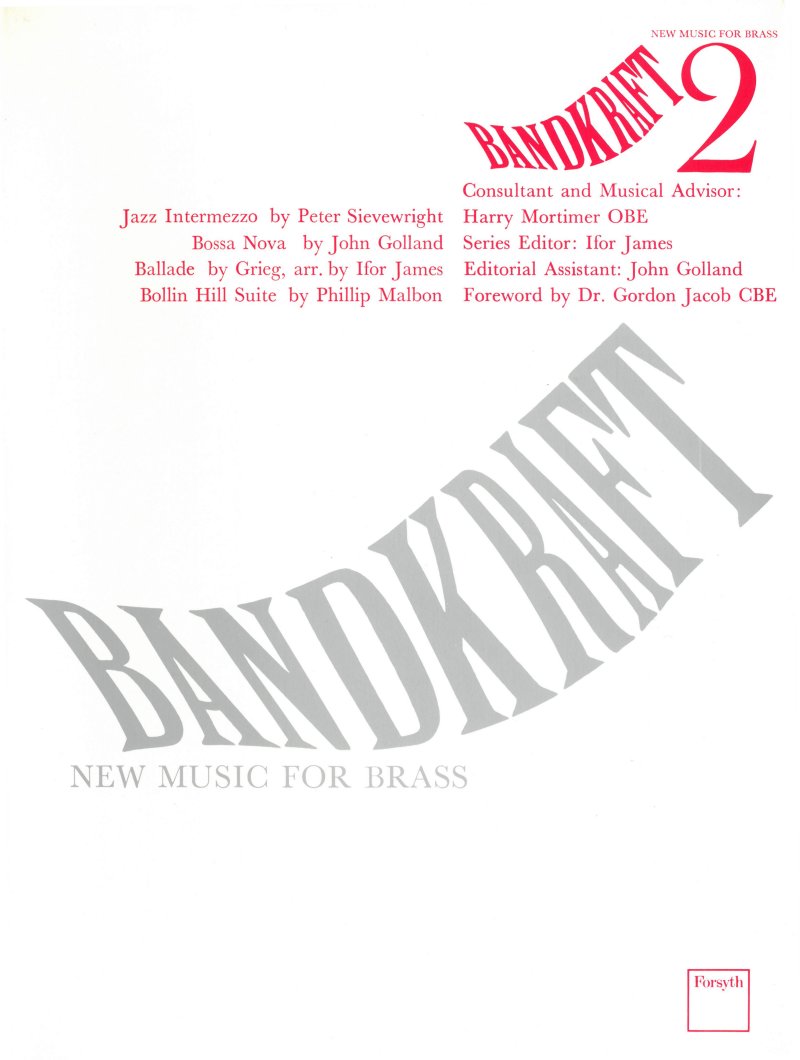 Bandkraft 2 New Music For Brass Sheet Music Songbook