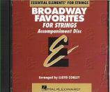 Broadway Favourites Strings Conley Accompanment Cd Sheet Music Songbook