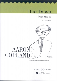 Copland Hoe Down Orchestra Full Score & Parts Sheet Music Songbook