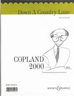 Copland Down A Country Lane Orchestral Set Sheet Music Songbook