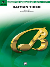 Batman Theme Cerulli Full Orchestra Sheet Music Songbook