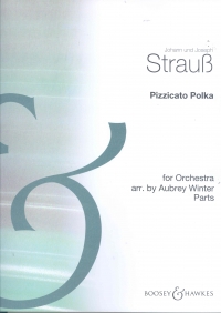 Strauss Pizzicato Polka Pf Score & Parts Sheet Music Songbook