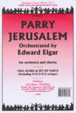 Parry Jerusalem Orchestral Set Sheet Music Songbook