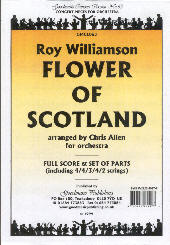 Williamson Flower Of Scotland Orch Score/pts Sheet Music Songbook