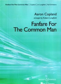 Copland Fanfare For The Common Man Score & Parts Sheet Music Songbook