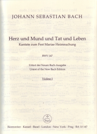 Bach Cantata 147 Herz Und Mund Und Tat Und Leben Sheet Music Songbook