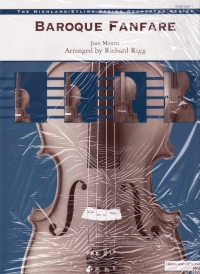 Baroque Fanfare String Orchestra Score & Parts Sheet Music Songbook