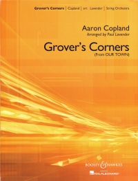 Copland Grovers Corners String Orchestra Sheet Music Songbook