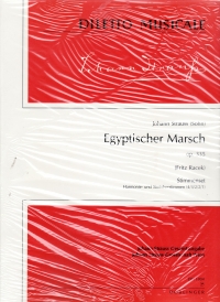 Strauss Egyptischer Marsch Op335 I 21/6 Parts Sheet Music Songbook