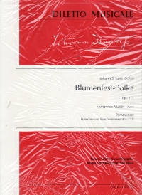 Strauss Ii Blumenfest-polka Op.111 I 7/6 Part Set Sheet Music Songbook