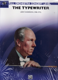 Anderson Typewriter Orchestra Score & Parts Sheet Music Songbook