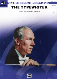 Anderson Typewriter Orchestra Score Sheet Music Songbook
