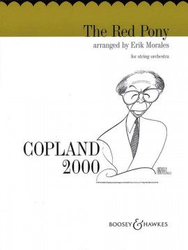 Copland The Red Pony String Orchestra Sc & Parts Sheet Music Songbook