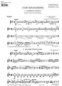 Curtain Raisers String Parts Set Osborne Sheet Music Songbook