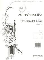 Dvorak String Quartet Op61 C Parts Sheet Music Songbook
