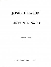 Haydn Sinfonia No 104 Cello Sheet Music Songbook