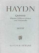 Haydn Quintet Hobxiv:1 Piano/2horns/violin/cello Sheet Music Songbook