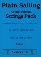Goddard Plain Sailing Strings Pack Sheet Music Songbook