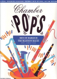 Chamber Pops Men Of Harlech/blaydon Races Arr Rae Sheet Music Songbook