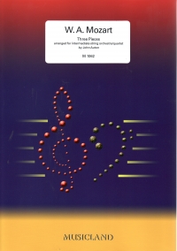 Mozart 3 Pieces Class String Set 2 Score/pts Auton Sheet Music Songbook