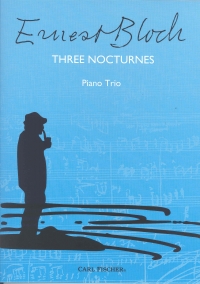 Bloch Nocturnes (3) Vn/vc/pf Sheet Music Songbook
