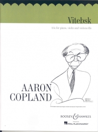 Copland Vitebsk Study On Jewish Theme Pf/vn/vc Sheet Music Songbook