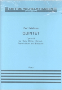Nielsen Quintet For Wind Op43 Set Of Parts Sheet Music Songbook