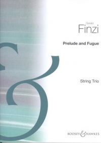 Finzi Prelude & Fugue For String Trio Score/parts Sheet Music Songbook